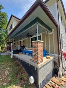 painting exterior brick homes
