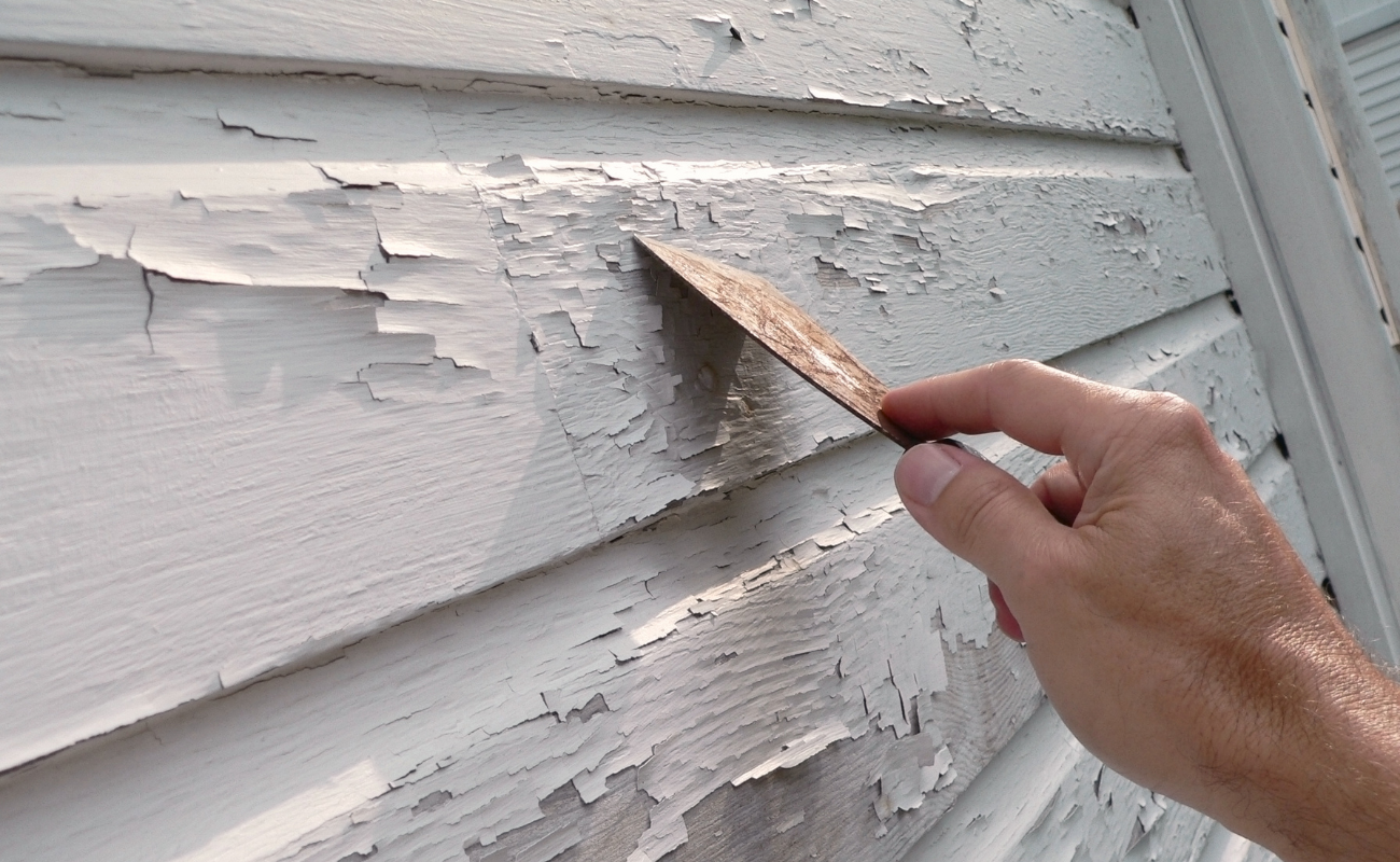 how to fix peeling paint