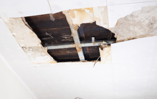 remove ceiling water stains