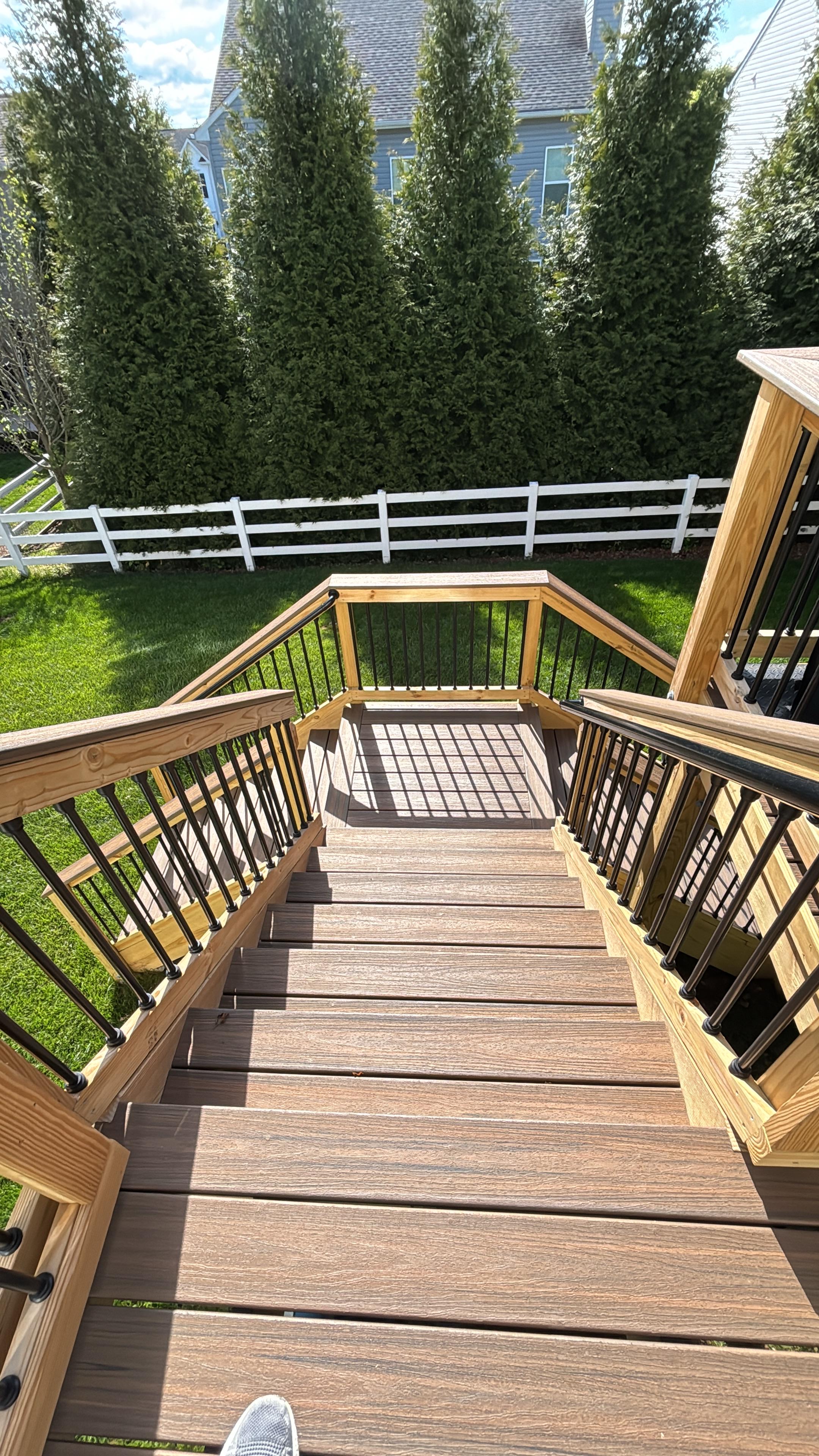 Deck and fence renovation